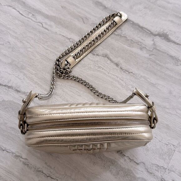 PRADA Gold Diagramme Bag - Picture 6 of 8